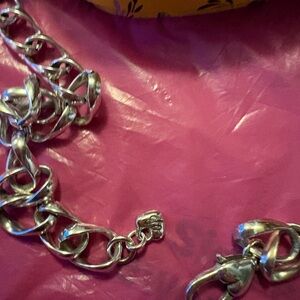 Elegant Silver Chain Bracelet